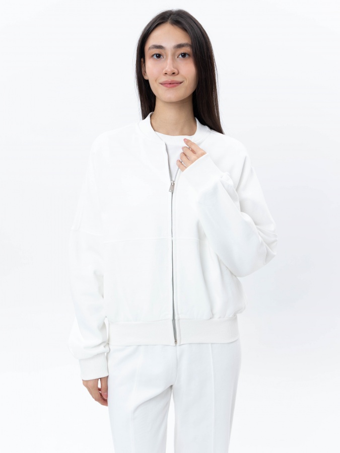 Женский свитшот Whisper White L AW24WES-21014