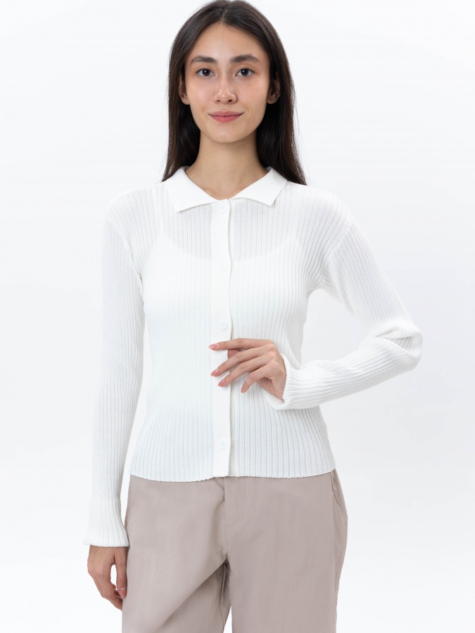 Женский кардиган Whisper White S AW24WKN-92091