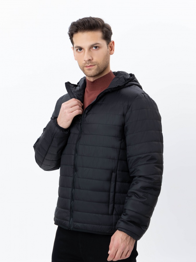 Куртка короткая длина Black S AW24BS1-12-20968