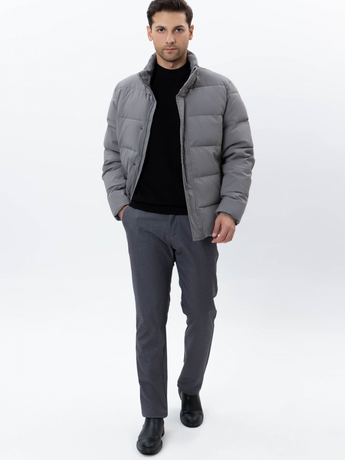 Куртка короткая длина Grey XL AW24CR1-12-20882