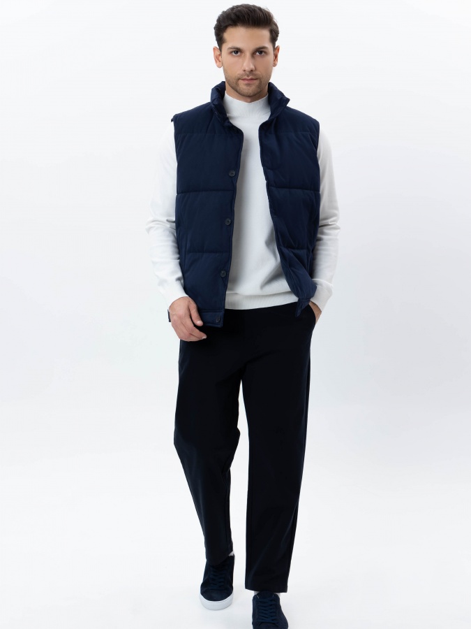 Jumper uzun qisma oq M  AW24CR2-29-20338