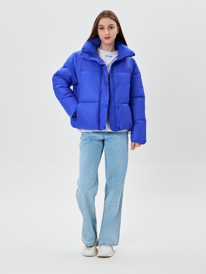 Женская куртка средняя длина Electric Blue L AW23WYN-24039