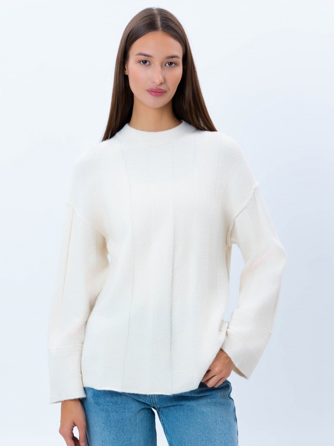 Женский джемпер Whisper White S AW24WKN-92107