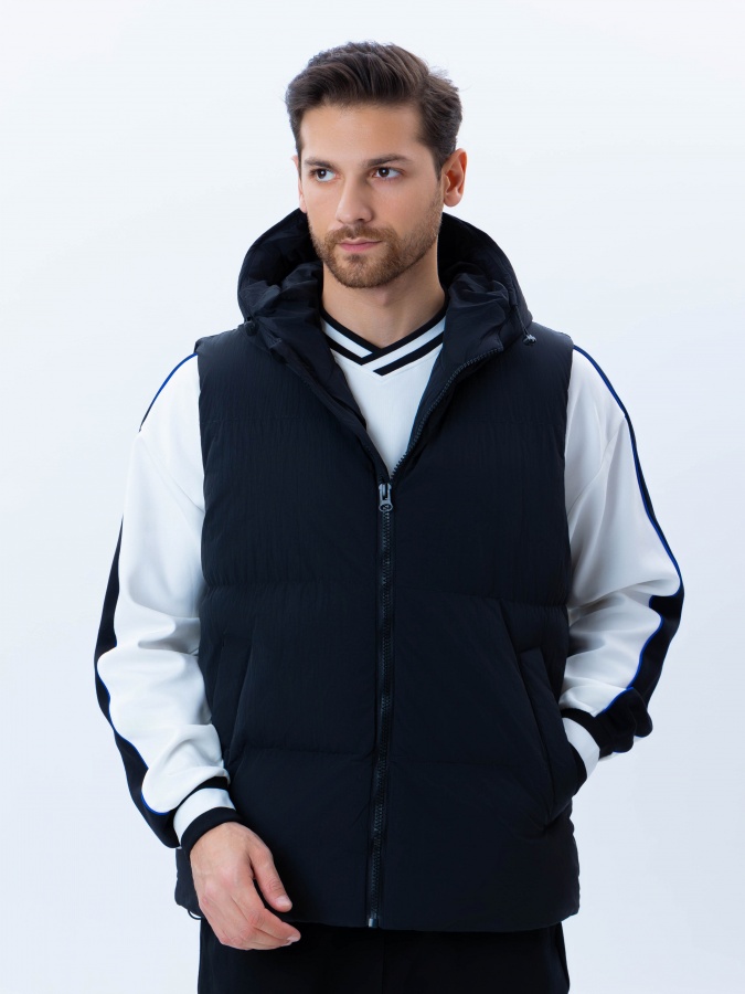 Yelek qisqa uzunlikdagi qora S  AW24CR1-32-20896
