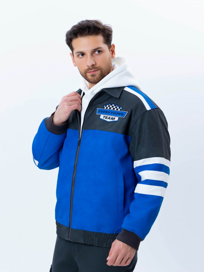 Куртка короткая длина Grey L AW24CL1-12-21066