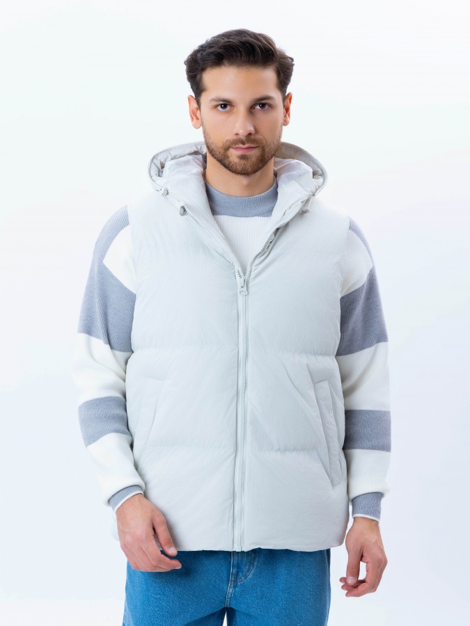 Жилетка короткая длина Whisper White XXL AW24CR1-32-20896