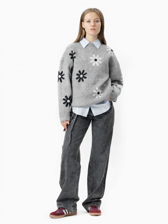 Женские джинсы Dark Grey S AW24WDE-41030
