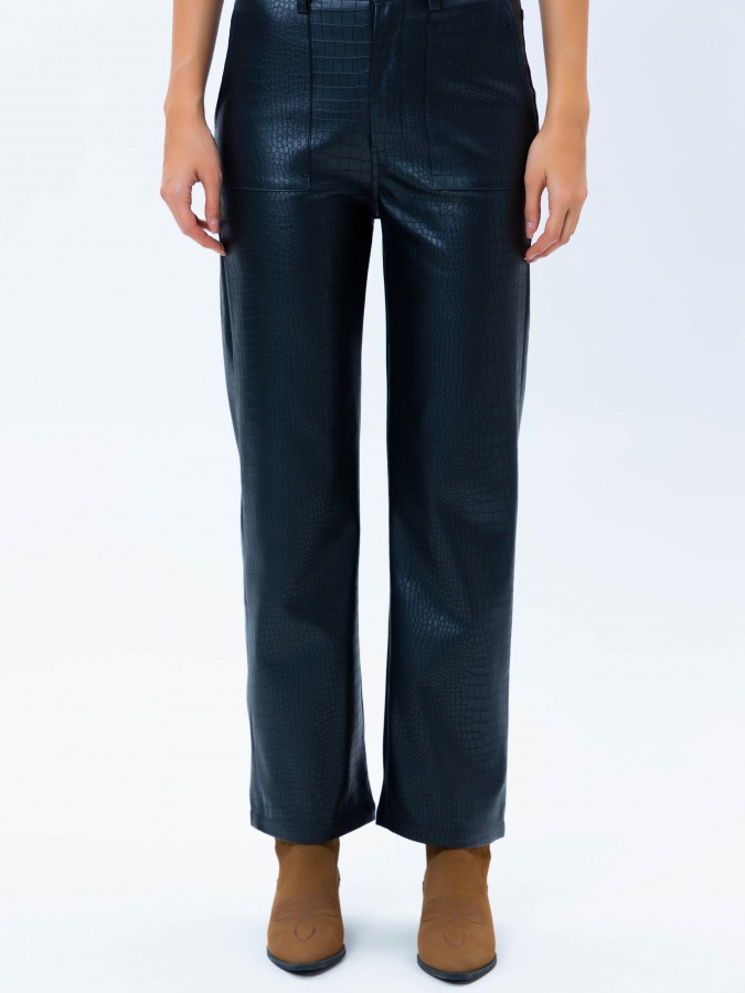 Женские брюки Black L AW24WES-21196