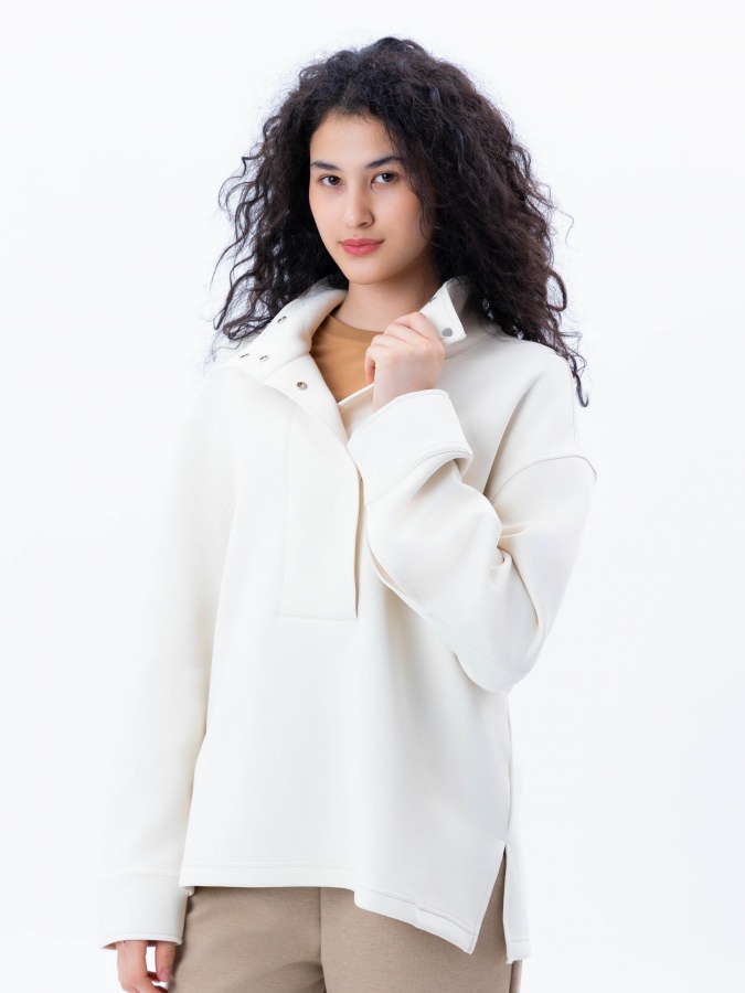 Женский свитшот Whisper White XS AW24WES-21151