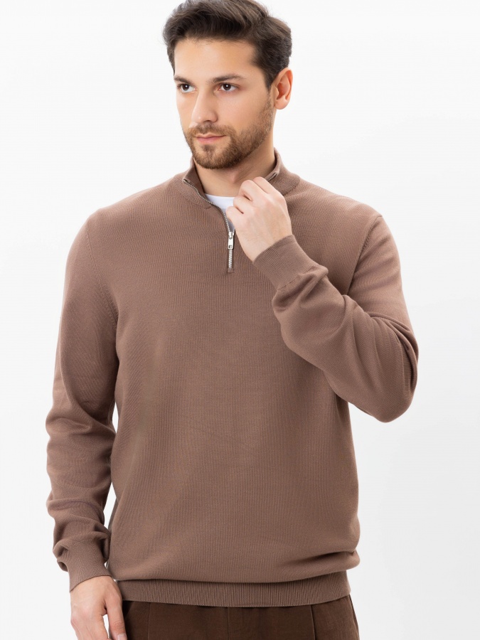 Джемпер длинный рукав Beige M AW24CR2-29-21126