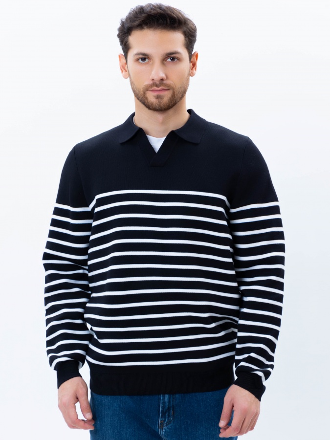 Джемпер длинный рукав Black S AW24CR2-29-21080