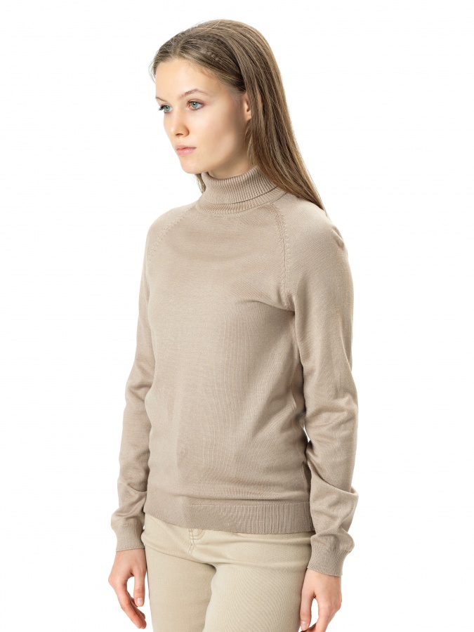 Beige XS ayollar jumperi  AW24WKN-92046