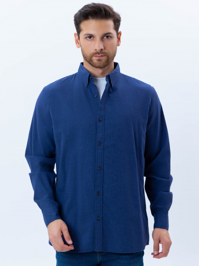 Navy s uzun yengli ko'ylak  AW24CR2-19-21002