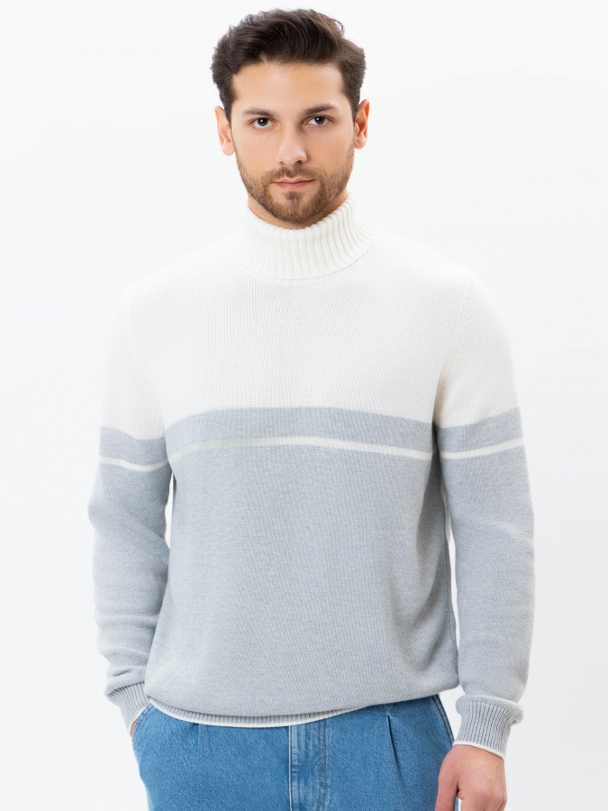 Джемпер длинный рукав Grey L AW24CR2-29-21182