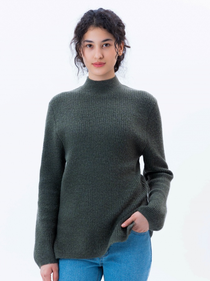 Женский джемпер Green S AW24WKN-92128