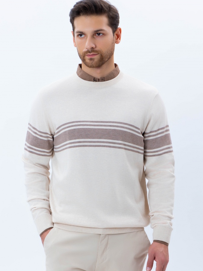 Джемпер длинный рукав Whisper White XXL AW24CR2-29-21023