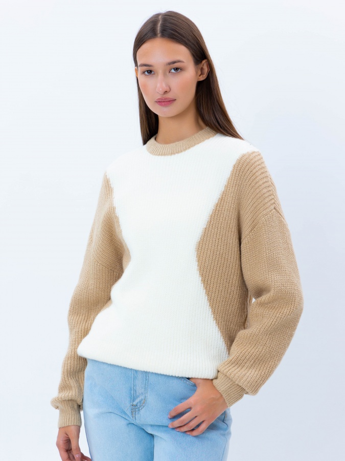 Женский джемпер White M AW24WKN-92120