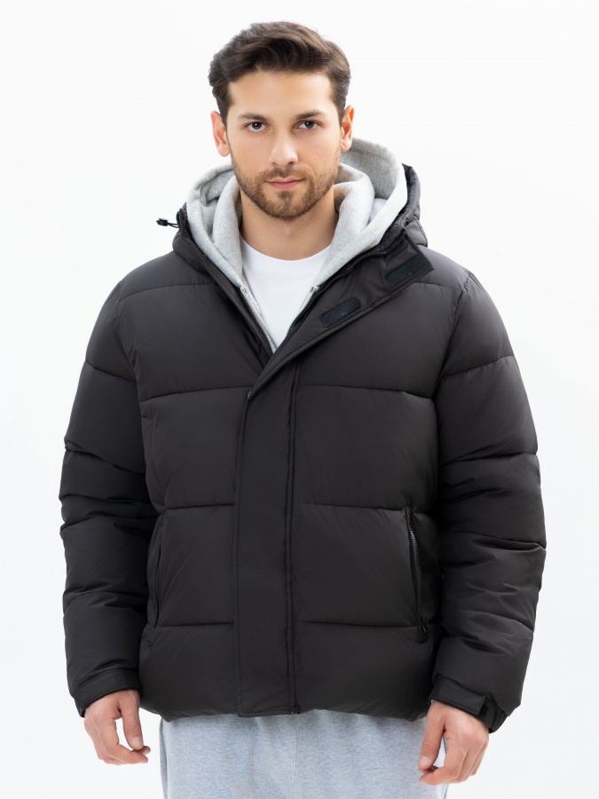 Куртка короткая длина Black XL AW24CR1-12-21082