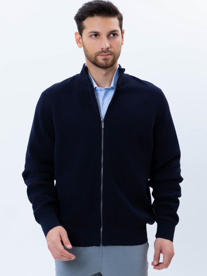 Kardigan qisqa uzunligi Navy XXL  AW24CR2-33-21313