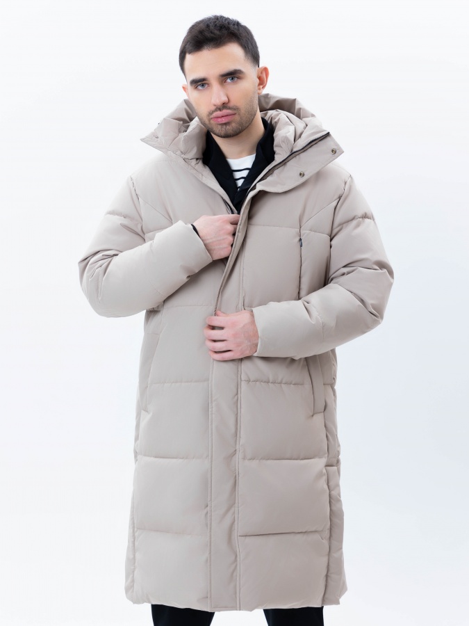 Куртка длинная длина Beige M AW23CA1N-12-19084