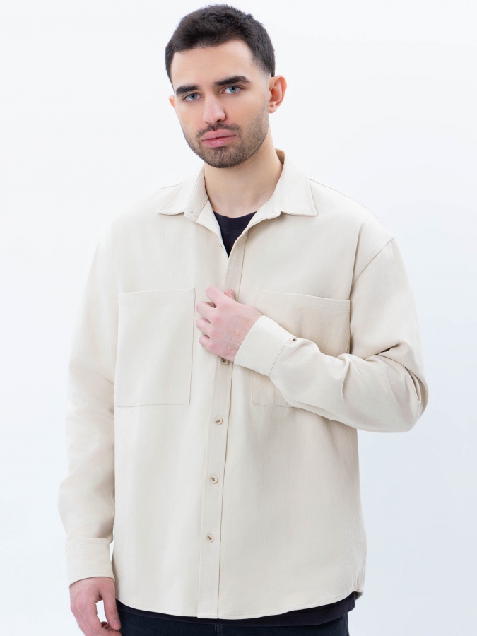Рубашка длинный рукав Whisper White S SS25CR2-19-21258