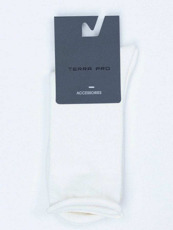 Ayollar paypoqlari uzun Whisper White 1  SS25WUN-29089