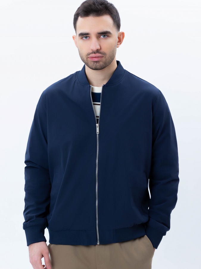 Ветровка короткая длина Navy L SS25CR1-27-21250