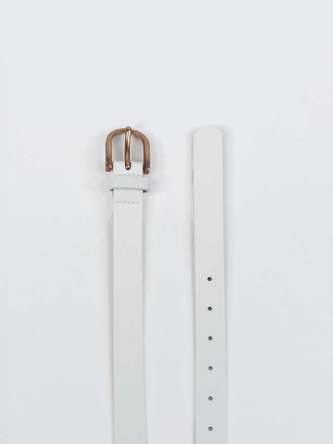 Женский ремень White 1 SS24WAC-61000