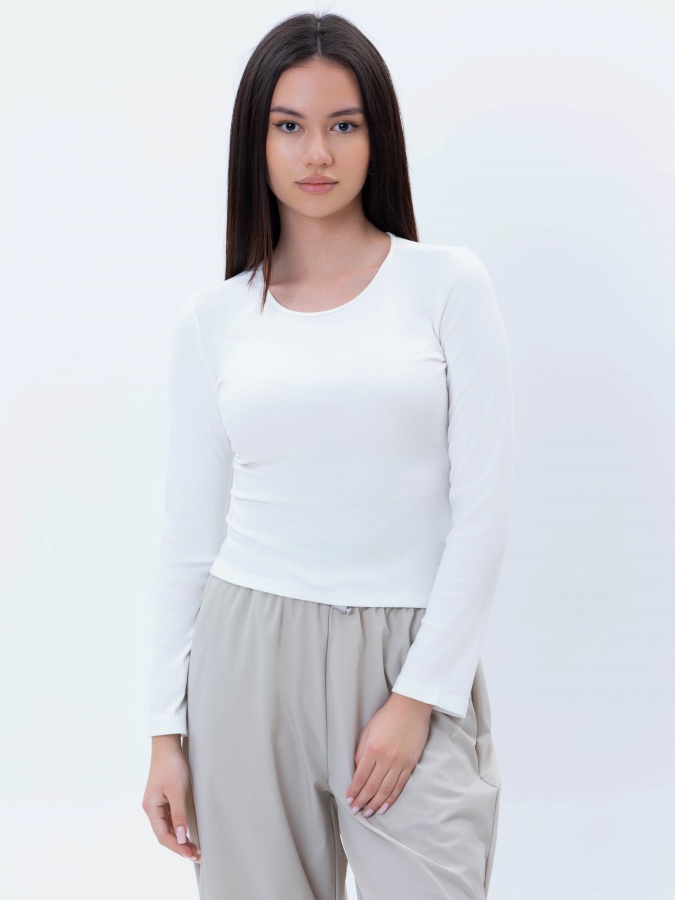 Oq L Uzun Bo'yli  SS25WES-21258