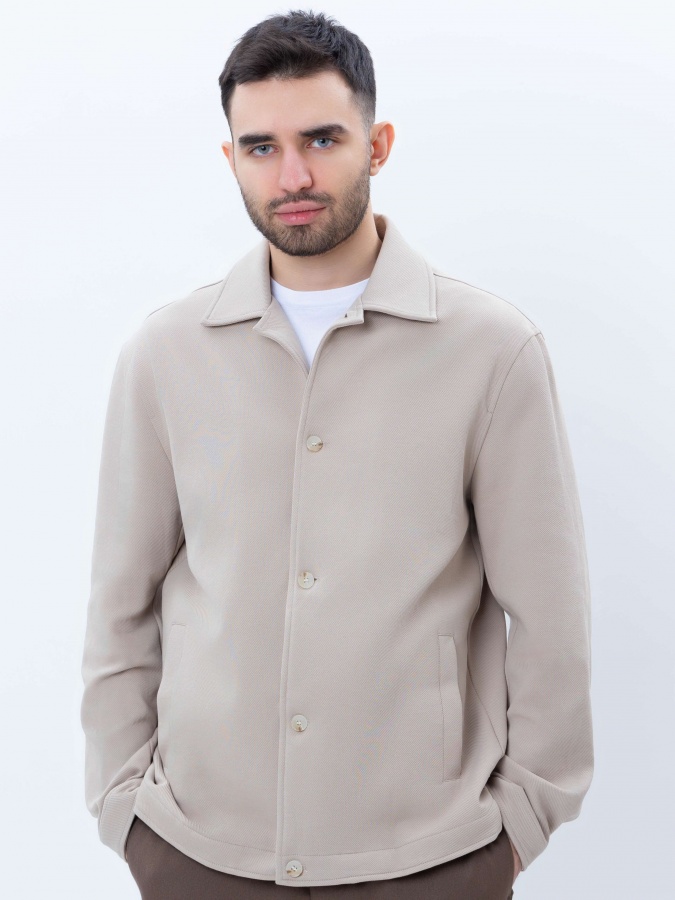 Ветровка короткая длина Whisper White S SS25CR1-27-21312