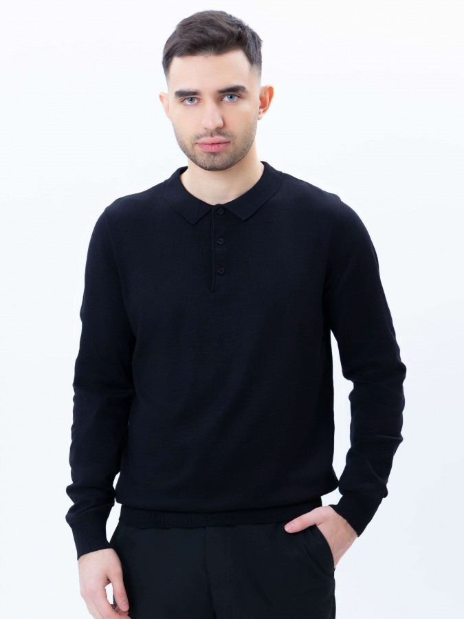 Qora XL jumper uzun qisma  SS25CR2-29-21253