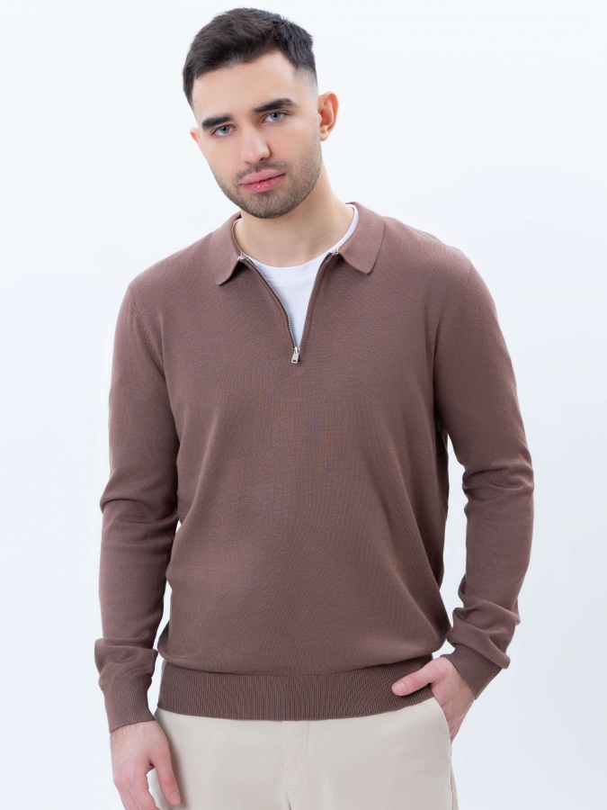 Jumper uzun qisma Beige S  SS25CR2-29-21252
