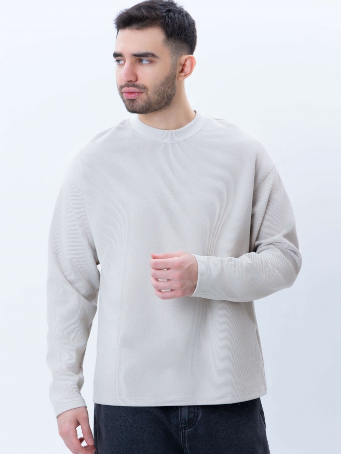 Hoodie qisqa uzunligi Whisper White S  SS25CR2-2-21490