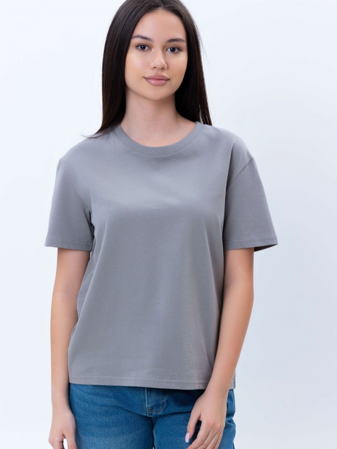 Женская футболка Grey M SS25WES-21302