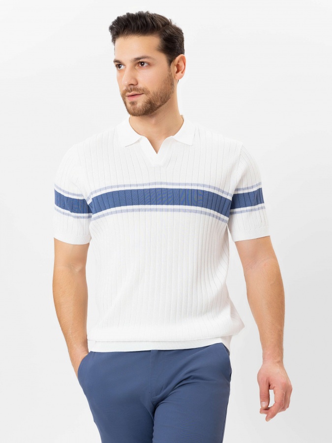 Jumper qisqa qisma oq XL  SS25CR2-29-21355