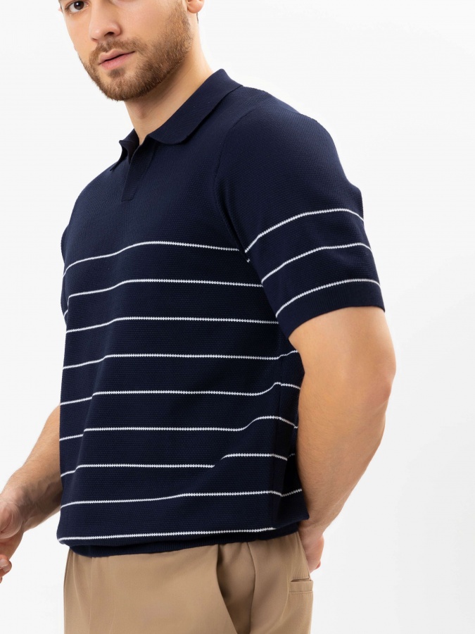 Jumper qisqa qisma Navy XXL  SS25CR2-29-21649