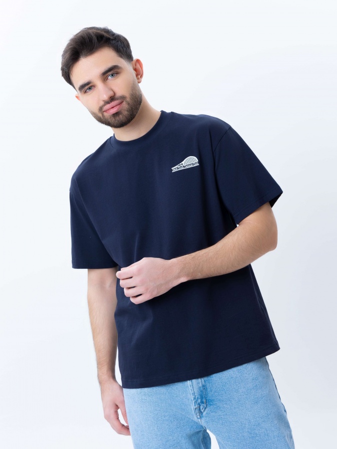 Futbolka qisqa yengli Navy XL  SS25CR2-25-21522