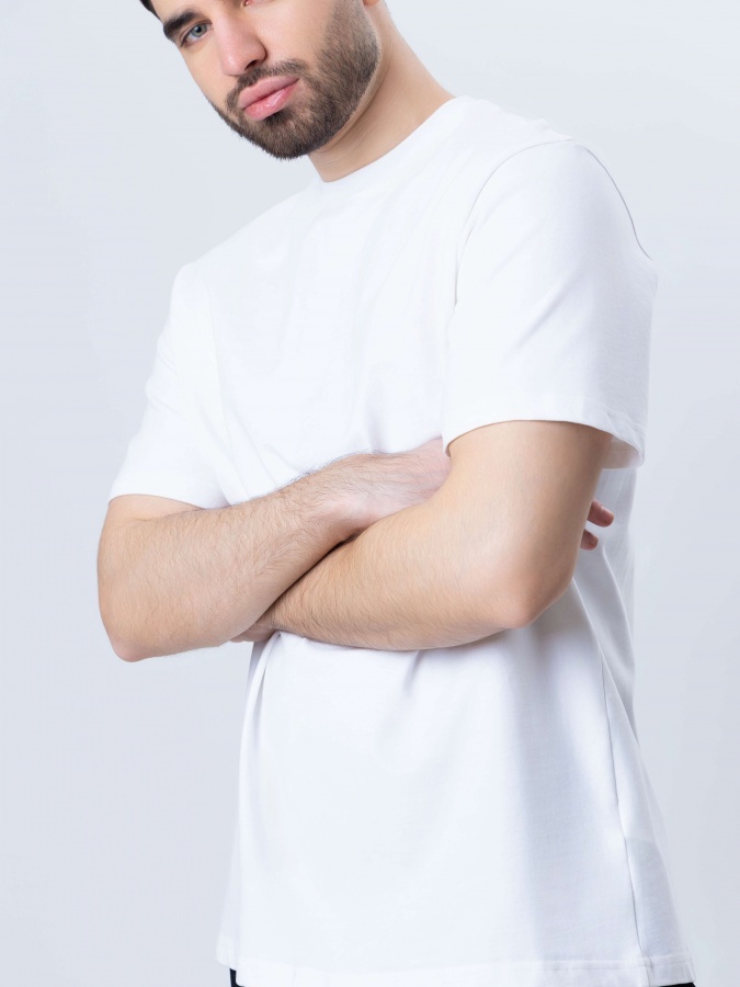 Футболка короткий рукав White XXL SS25CR2-25-21597