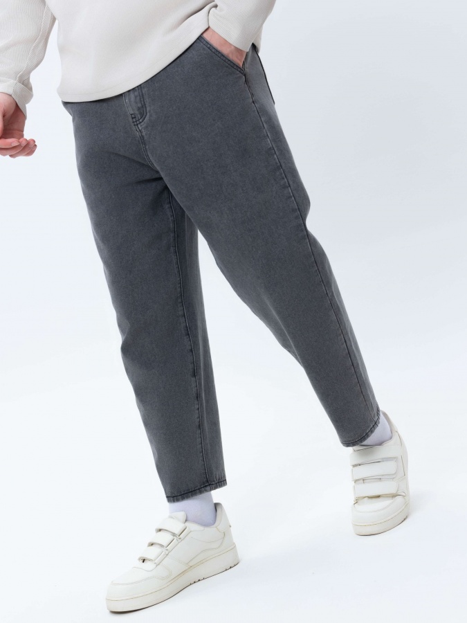 Dark Grey 29 Jinsi Shimlar  SS25DE3-38-21328