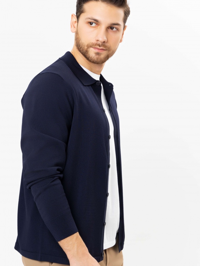 Кардиган короткая длина Navy XL SS25CR2-33-21243