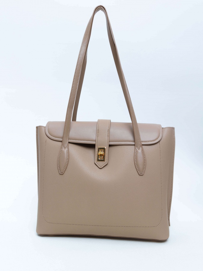 Женская сумка плечевая Beige 1 SS25WAС-61075