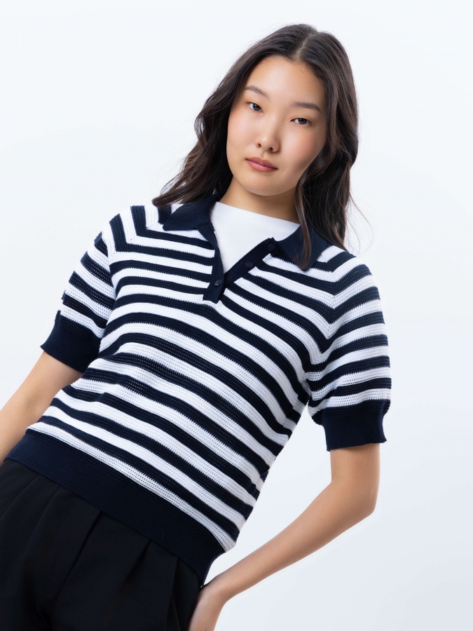 Navy s ayollar jumperi  SS25WKN-92015