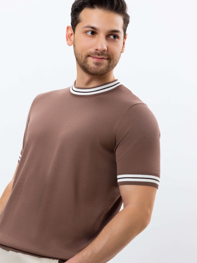 Jumper qisqa qisma Beige XXL  SS25CR2-29-21743