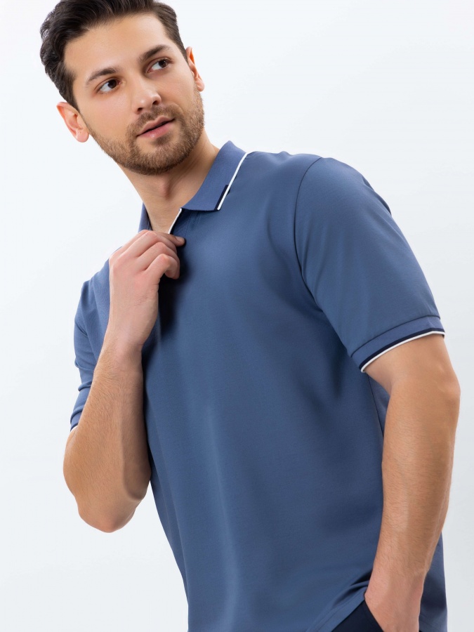Polo moviy L qisqa qisma  SS25CR2-17-21851