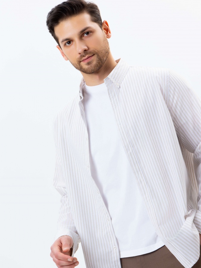 Рубашка длинный рукав Whisper White L SS25CR2-19-21820