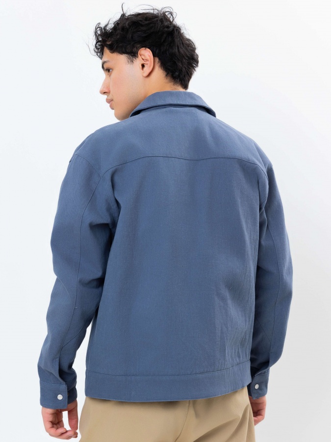 Ветровка короткая длина Blue M SS25CR1-27-21800