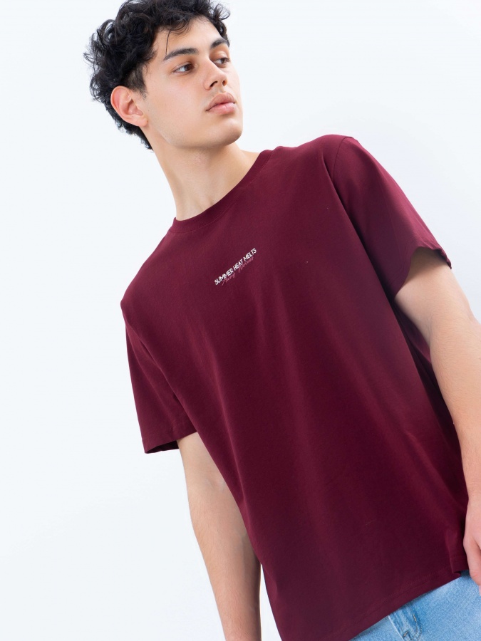 Футболка короткий рукав Dark Red XXL SS25CR2-25-21970