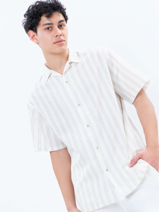 Ko'ylak qisqa qisma Whisper White L  SS25CR2-19-21920