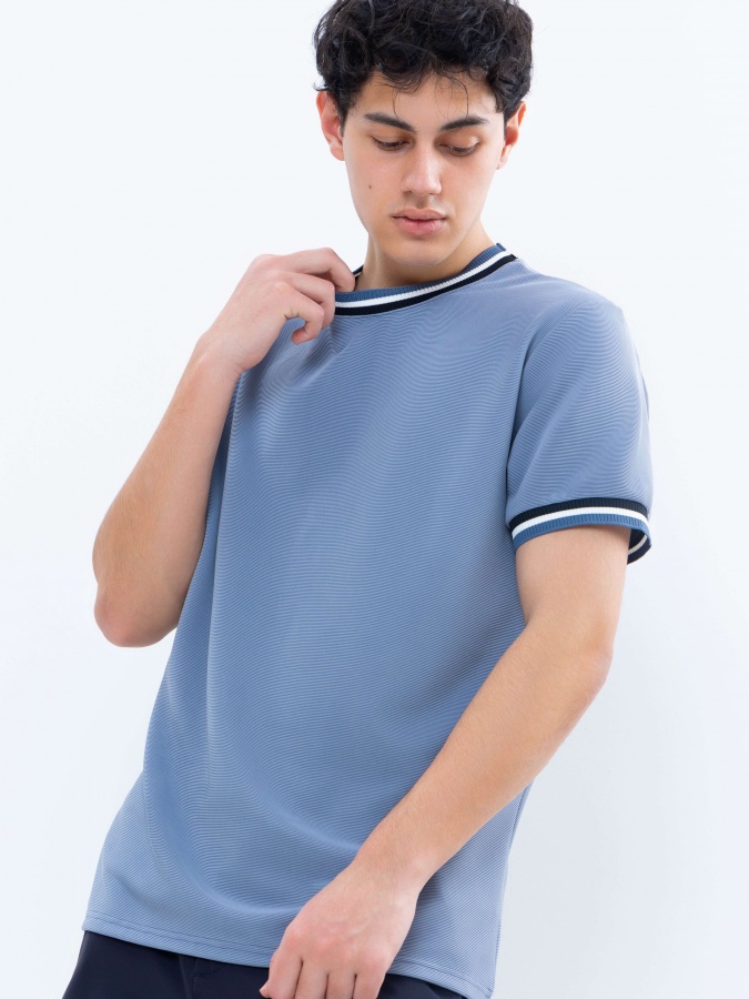 Футболка короткий рукав Blue XL SS25CR2-25-21493