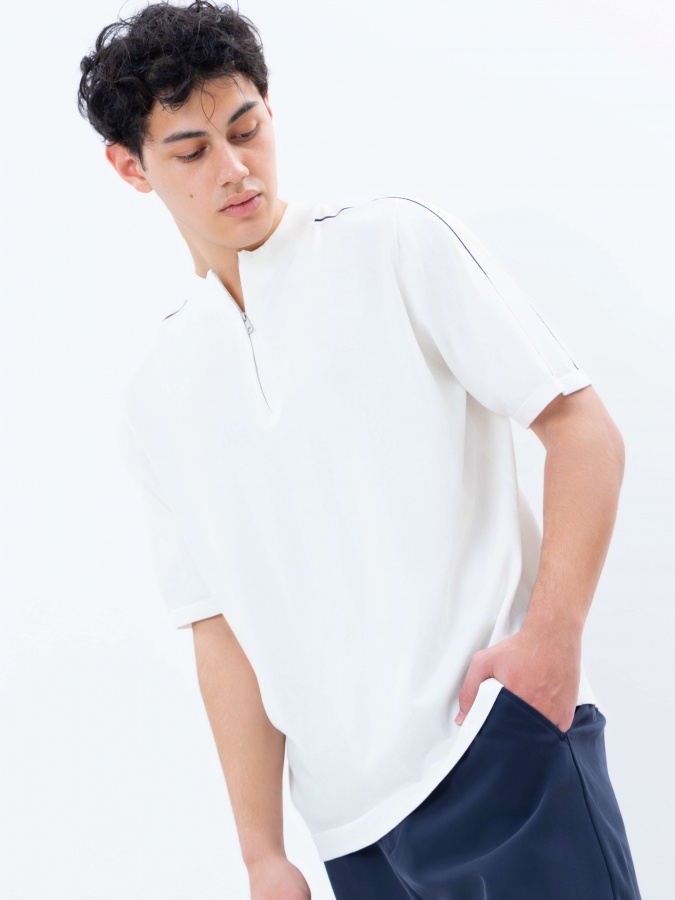 Jumper qisqa qisma oq L  SS25CR2-29-21667